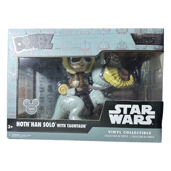 D23 Expo 2017 Funko Pop! Derby Star Wars Hoth Han Solo #25 Vinyl Figure - Picture 1 of 6